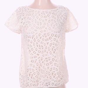 Battenberg type lace overblouse (see thru, requires a camisole or tank top etc)